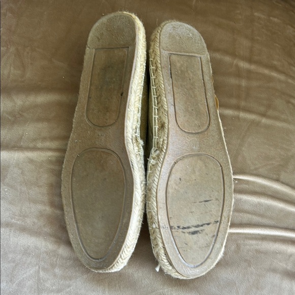 Gold Espadrille Flats - Picture 7 of 7